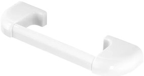 Portasciugamani a muro 30 cm in ABS bianco Gioia