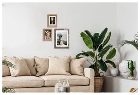 Cornice marrone per foto 34 x 44,5 cm Bergen Shabby - Styler