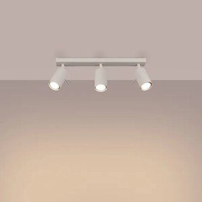 Sollux SL.1496 - Faretto RING 3xGU10/10W/230V color crema