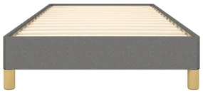Giroletto grigio scuro 90x190 cm in tessuto