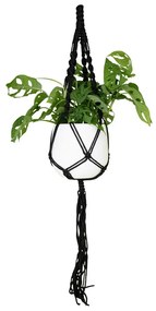 Gancio in stoffa per vaso ø 13 cm (altezza 100 cm) Macramé - Artevasi