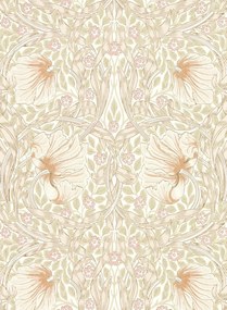 Morris & Co Tapete Simply Pimpernel - Cochineal Pink