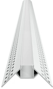 Profilo da Incasso per Cartongesso ad Angolo Esterno per strisce LED Selezionare la lunghezza 2 Metri