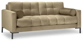 Divano in velluto beige Bali - Cosmopolitan Design