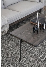 Tavolino in frassino marrone 145 x 60 cm Shelton - Rowico