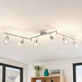 Lindby fatto da soffitto Giada, a 6 luci