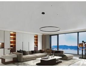 Lampadario a sospensione con filo LED dimmerabile LED/72W/230V 3000-6500K + telecomando