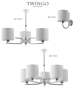 Jupiter 1406 - TW K B - Applique TWINGO 1xE27/60W/230V