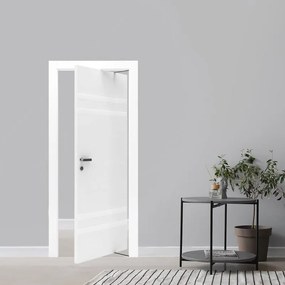 Porta rototraslante Horizon bianco L 80 x H 210 cm reversibile