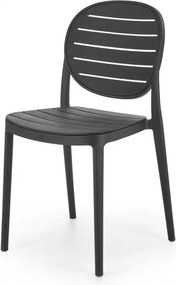 Sedia in plastica K529 in nero