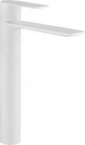 Mexen Zero rubinetto alto per lavabo, bianco - 71110-20