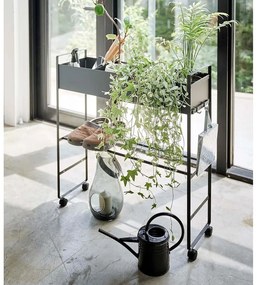 Scarpiera da bambini in metallo nero 74,5x74,5x22 cm Tower - YAMAZAKI