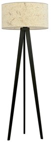 Piantana Moderno Drago Acciaio Nero 1 Luce E27 Ip20
