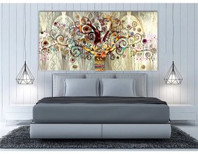 Quadro  Tree of Life (1 Part) Narrow  Colore colorful, Dimensioni e Misure 70x35