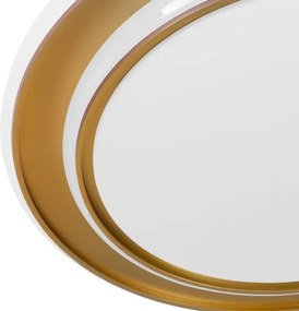 Eglo 902044 - Plafoniera LED MOSCHELLA LED/24W/230V Ø 40 cm dorata