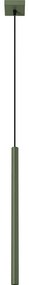 Sollux SL.1518 - Lampadario a sospensione con filo PASTELO 1xG9/8W/230V verde