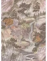Cole & Son Carta da parati Mountainscape - Maple