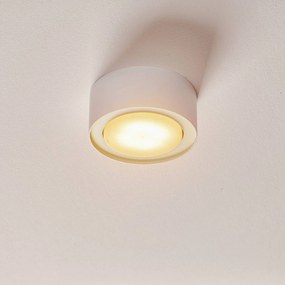 Nowodvorski Lighting Faretto da soffitto Flea in acciaio, bianco