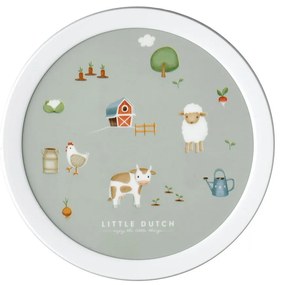 Scatola per la merenda dei bambini con forchetta Little farm - Mepal