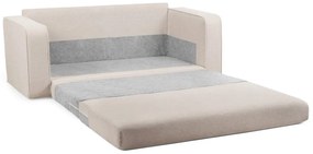 Divano beige allungabile 160 cm Come – Bobochic Paris