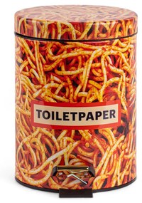 Seletti - Spaghetti Toiletpaper Home Dustbin Ø20,5xH27,5 Multicolor Seletti