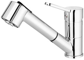 Deante BDN_071M - Rubinetto lavello con doccetta estraibile NARCYZ cromo lucido