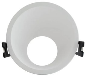 Faretto da Incasso Rotondo Policarbonato Foro Ø85mm Luce Asimmetrica per GU10