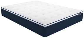 Set 160x200cm Rete vano Naturale chiaro + Materasso molle insac. e topper integrato sp.24cm - ALTIER di YSMÉE