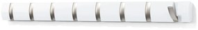 Appendiabiti da parete bianco in legno di pioppo Flip - Umbra