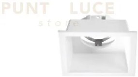 Faretto incasso digital gu10 cut out 8,5cm ip20 bianco