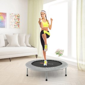 Costway Trampolino pieghevole per bambini con carico massimo 150kg, Mini trampolino portatile per interno 3 Colori