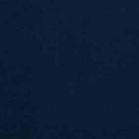 Poltrona blu scuro con rivestimento in velluto Juli – Ropez