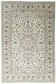 Kashan Tappeto 310 x 200 Beige (Iran) Annodato A Mano