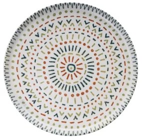 Set da tavola 12 pezzi multicolore/porcellana