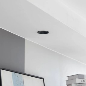 Arcchio LED downlight Niria, nero, 2.700K