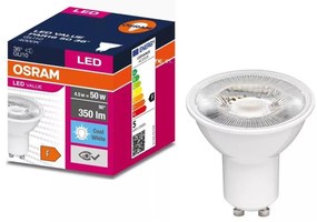 Lampadina LED VALUE PAR16 GU10/4,5W/230V 4000K 36° bianco - Osram