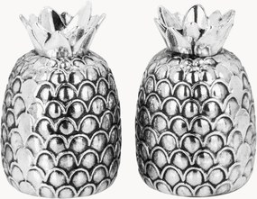 Set saliera e pepiera placcate in argento Pineapple, set da 2