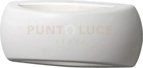 Alassio applique 1 luce attacco e27 biemissione bianco ip66