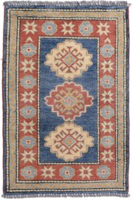 Kazak Tappeto orientale 90x60 (Pakistan) Annodato A Mano