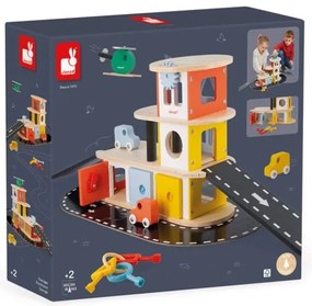 Janod - Garage in legno BOLID