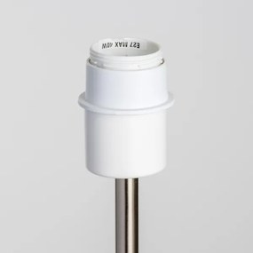 Brilagi - Lampada da terra a LED CERIA 1xE27/40W/230V Ø 30 cm verde/cromo opaco