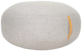 Pouf grigio chiaro Turenio, ø 70 cm Mochi - Hübsch