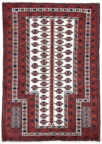 Beluch Tappeto 140x90 (Iran) Annodato A Mano