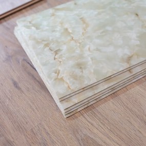 Set di 6 adesivi murali 60x30 cm Green Onyx - SP TREND