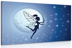 Quadro su tela – Fata al chiaro di luna