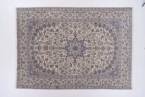 Nain Tappeto 370x260 (Iran) Annodato A Mano
