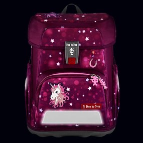 Zaino scuola Step by Step CLOUD, set 5 pezzi, Sweet Unicorn Nuala