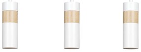 Lampadario a sospensione AKARI 3 WHITE