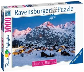 Puzzle Ravensburger 17316 The Bernese Oberland - Switzerland 1000 Pezzi