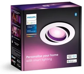 Philips - LED RGBW Lampada da incasso dimmerabile Hue CENTURA 1xGU10/4,2W/230V